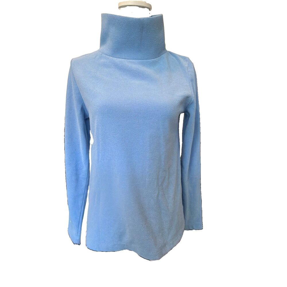 Dudley Stephens Greenpoint Turtleneck Women's Size S Preppy Coastal New England